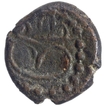 Copper Half Kasu Coin of Madurai Nayakas.