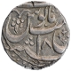 Silver One Rupee Coin of Asafabad Mint of Awadh State.