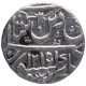 Silver One Rupee Coin of Muhammadbad Banaras Mint of Awadh State.