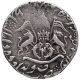 Silver One Rupee Coin of Nasir ud din Haidar of Lucknow Dar ul Saltana Mint of Awadh State.