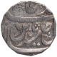 Silver One Rupee Coin of Mahe Indrapur Mint of Bharatpur State.