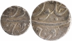 Silver Half Rupee & Rupee Coins of Imtaya ud daula of Broach State