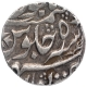 Silver One Rupee Coin of Chhatarpur.