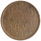 Copper Half Pice Coin of Anand rao III of Dhar State.