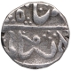 Silver One Rupee Coin of Malharnagar Mint of Indore State.