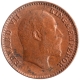 Copper One Twelfth Anna Coin of King Edward VII of Calcutta Mint of 1903.