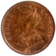 Bronze One Twelfth Anna Coin of King George V of Calcutta Mint of 1921.