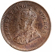 Bronze One Twelfth Anna Coin of King George V of Calcutta Mint of 1921.