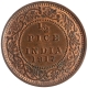 Bronze Half Pice Coin of  King George V of Calcutta Mint of 1917.