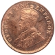 Copper One Quarter Anna Coin of King George V of Calcutta Mint of 1920.