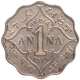 Copper Nickel One Anna Coin of King George V of Bombay Mint of 1918.