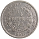 Silver Quarter Rupee Coin of King William IIII of Calcutta Mint of 1835.