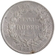 Silver Half Rupee Coin of King William IIII of Calcutta Mint of 1835.