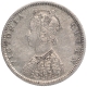 Silver Half Rupee Coin of Victoria Queen of Bombay Mint of 1876.