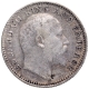 Silver Half Rupee Coin of King Edward VII of Calcutta Mint of 1905.