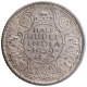 Silver Half Rupee Coin of King George VI of Calcutta Mint of 1939.