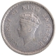 Silver Half Rupee Coin of King George VI of Bombay Mint of 1939.