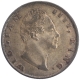 Silver One Rupee Coin of King William IIII of Calcutta Mint of 1835.