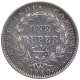 Silver One Rupee Coin of Victoria Queen of Madras Mint of 1840.