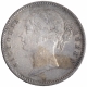 Silver One Rupee Coin of Victoria Queen of Calcutta Mint of 1840.