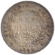 Silver One Rupee Coin of Victoria Queen of Calcutta Mint of 1840.