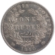 Silver One Rupee Coin of Victoria Queen of Calcutta Mint of 1840.