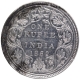 Silver One Rupee Coin of Victoria Queen of Bombay Mint of 1862.