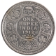 Silver One Rupee Coin of King George V of Bombay Mint of 1912.