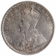 Silver One Rupee Coin of King George V of Calcutta Mint of 1914.