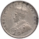 Silver One Rupee Coin of King George V of Calcutta Mint of 1915.