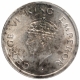 Nickel One Rupee Coin of King George VI of Lahore Mint of 1947.