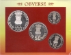 Proof Set of Sant Tukaram of Kolkata Mint of 2002.