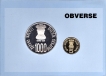 Proof Set of 1000 Years of Brihadeeswarar Temple of Mumbai Mint of 2010.