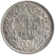 Silver Half Francs Coin of Swizerland.