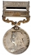 Silver Indian General Service Medal of Queen Victoria of 1895.