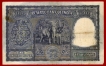 One Hundred Rupees Bank Note Signed by B.Rama Rao of Delhi Circle of 1951.