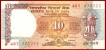 Fancy Number Ten Rupees Bank Note Signed By C.Rangarajan.