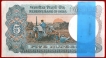 Bundle of Five Rupees Bank Notes Signed By C.Rangarajan.