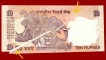 Error Ten Rupees Bank Note Signed By D.Subbarao of 2012.