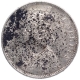 Error Silver One Rupee Coin of Victoria Empress of Bombay Mint of 1887.