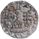 Silver Drachma Coin of Amoghabhuti of Kuninda Dynasty.