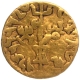 Gold One Quarter Dinar Coin of Vima Kadphises of Kushan Dynasty.