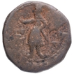 Copper Tetradrachma Coin of Huvishka of Kushan Dynasty.