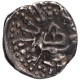 Silver Drachma Coin of Vyaghrasena of Traikutakas.