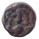 Copper Dam Coin of Akbar of Hissar Firoza Mint.