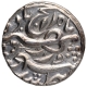 Silver One Rupee Coin of Akbar of Allahabad Mint.