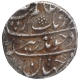 Silver One Rupee Coin of Aurangzeb of Akabarabad Mustaqir ul Khilafa Mint.