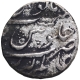 Silver One Rupee Coin of Shah Alam Bahadur of Alamgirpur Mint.