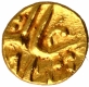 Gold Half Fanam Coin of Shah Alam II.