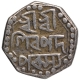 Silver Half Rupee Coin of Rudra Simha of Assam Kingdom.